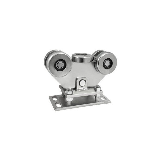 Wózek do bramy - 5 rolkowy, wahliwy (PROFIL 90x100x4mm) - WR-5MM-90/100