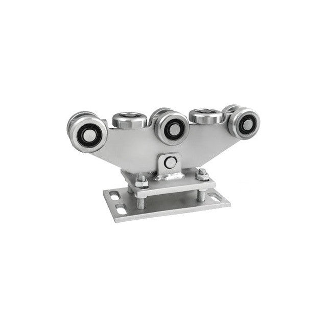 Wózek do bramy - 8 rolkowy, wahliwy (PROFIL 70x70x4mm) - WR-8MM-70