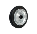 Koło transportowe fi 300mm metalowo gumowe łożysko wałeczkowe otwór 20mm - 100