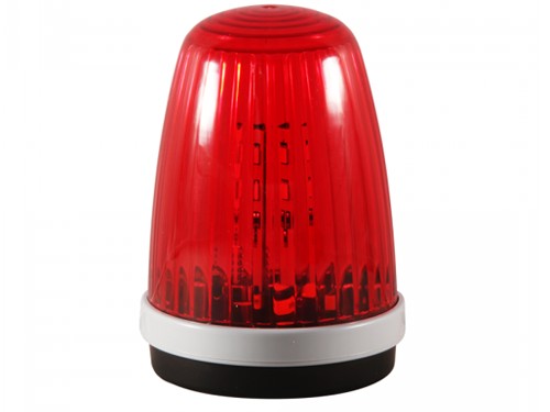Lampa sygnalizacyjna do bramy PROXIMA 24V 230V czerwona LED ANTENA