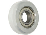 Rolka do wózka bramowego 60,5mm ocynkowana z łożyskiem - R-60,5-M