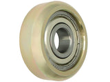 Rolka do wózka bramowego 71mm ocynkowana z łożyskiem - R-71-M