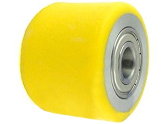 Rolka wózka paletowego aluminiowo-poliuretanowa 85x60mm - RAP-85-60