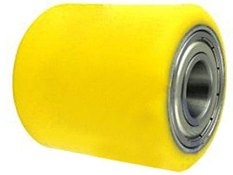 Rolka wózka paletowego aluminiowo-poliuretanowa 85x90mm- RAP-85-90