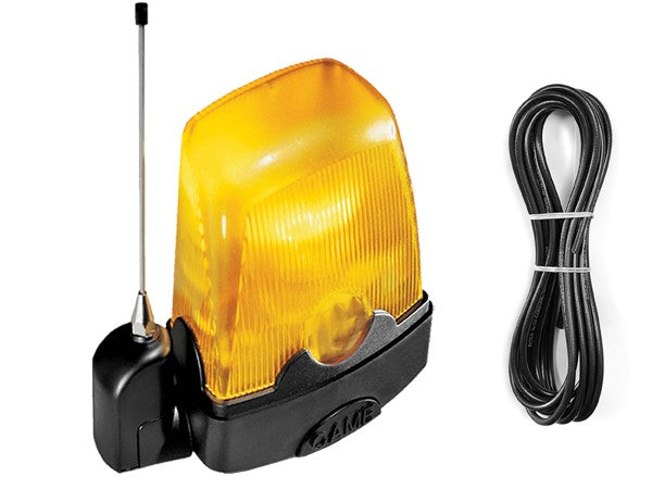 Lampa do bramy CAME KIARO 230V LED + antena - ZESTAW