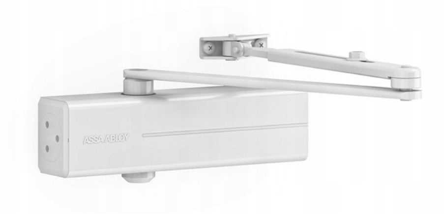 Samozamykacz Assa Abloy DC140 biały do drzwi 100kg - DC140-D9016