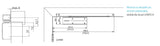 Samozamykacz Assa Abloy DC175 srebrny do drzwi 110cm maksymalna waga 80kg - DC175-EV1