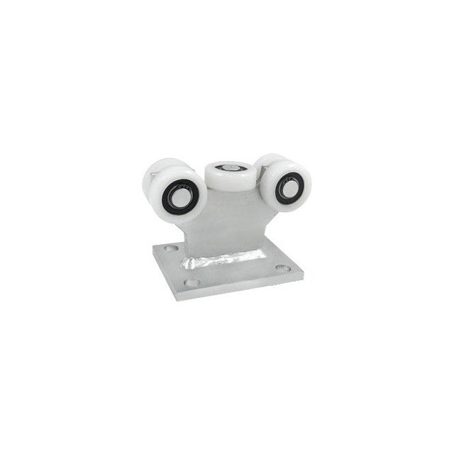 Wózek do bramy - 5 rolkowy, stały (PROFIL 50x50x3mm) - 5T-50