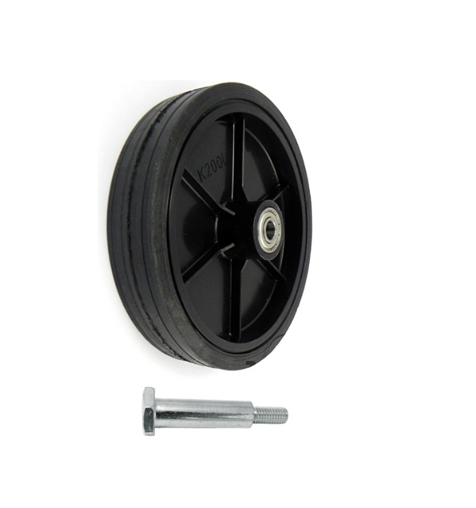 Koło do kosiarki z zestawem montażowym fi 200 K200Ł*M8