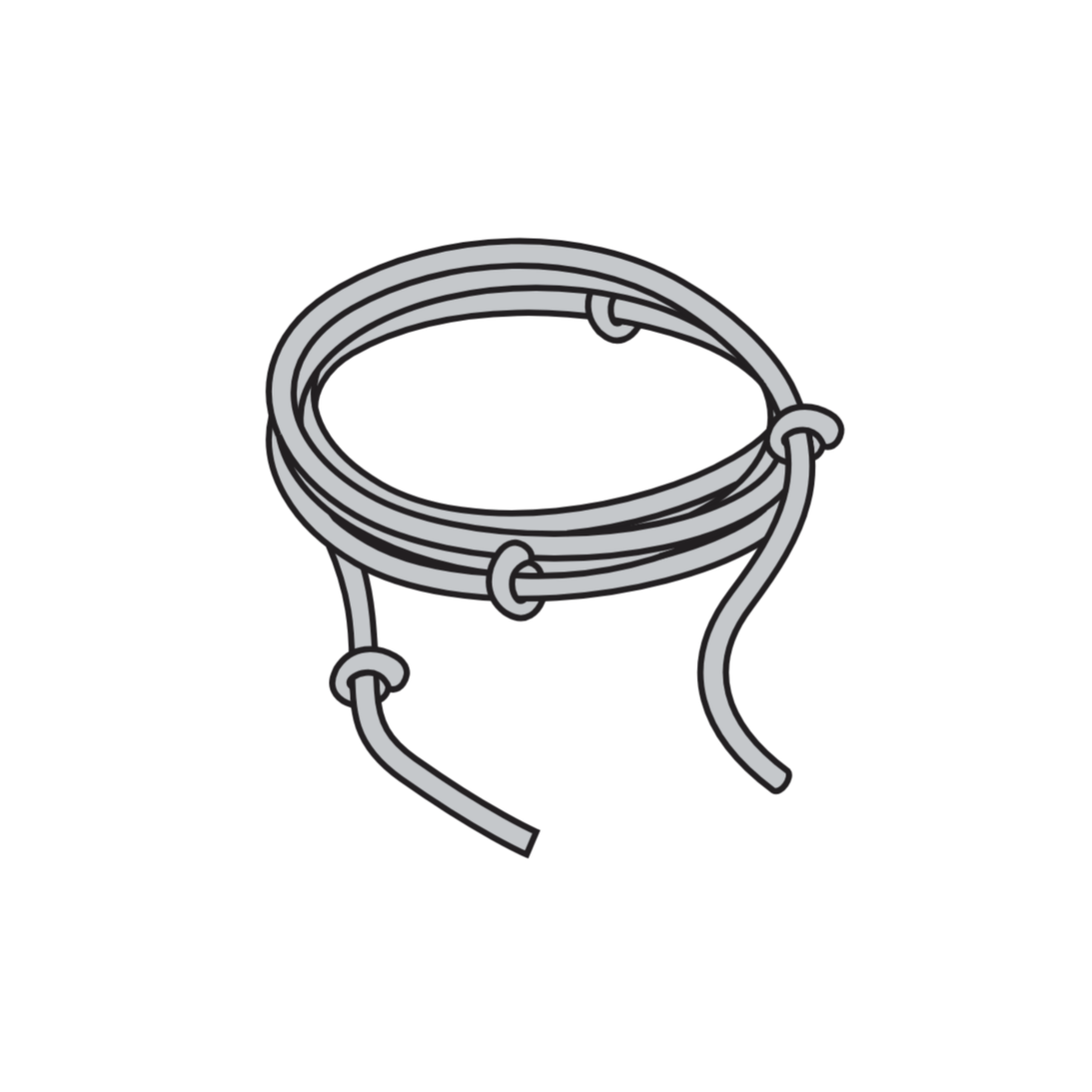 Lina ręczna, Ø 8 mm do bramy garażowej Hormann - 3076574