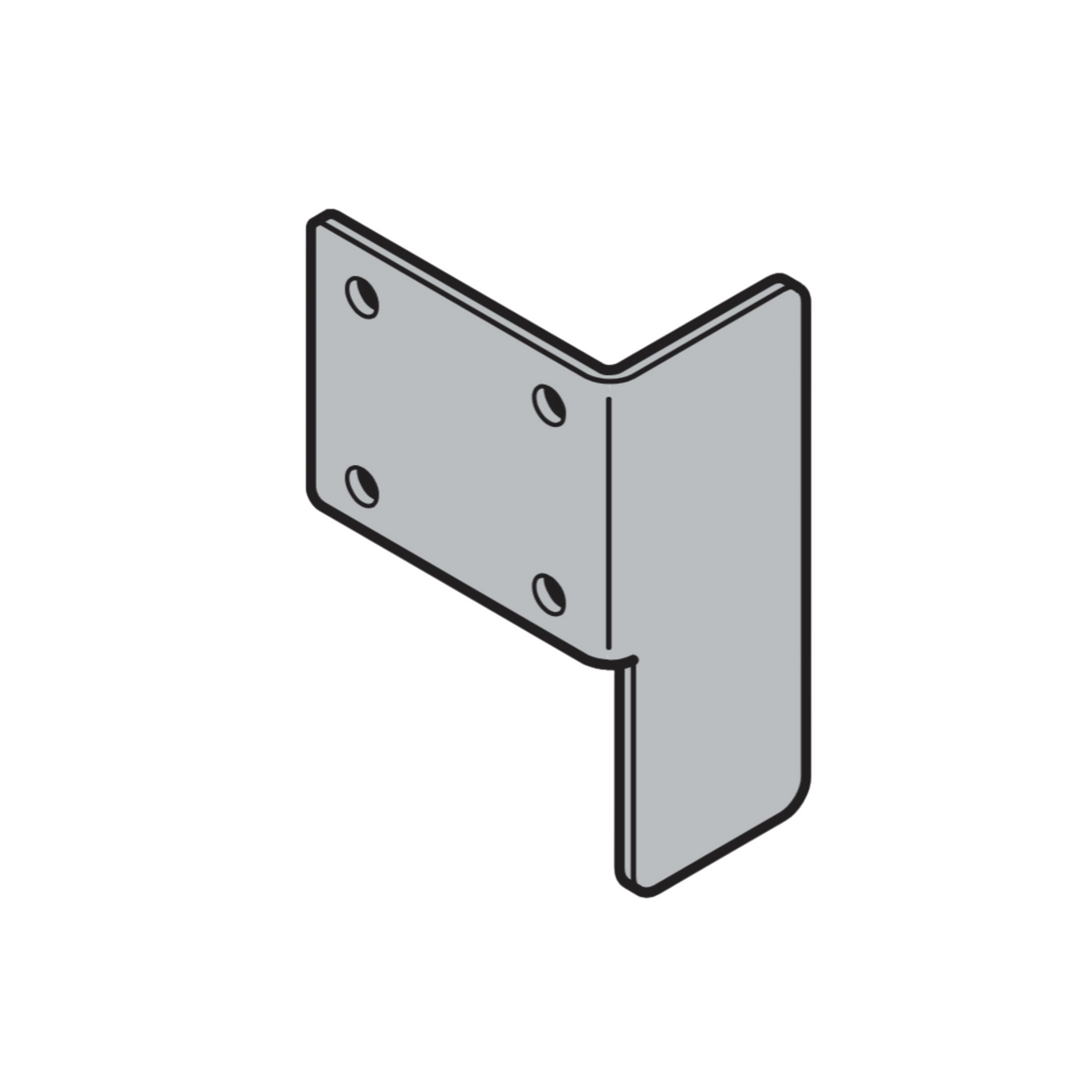 Część nakładana lewa prowadzenie SN, SL Hormann 4015097