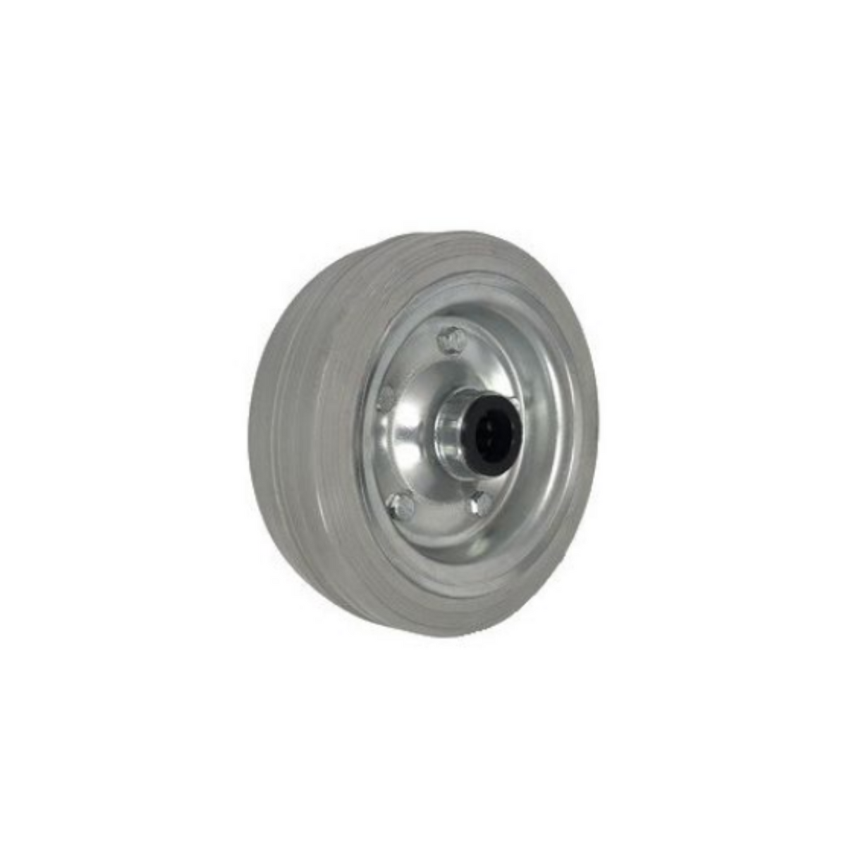 Koło transportowe fi 160mm metalowo gumowe łożysko wałeczkowe otwór 20mm - 40NS