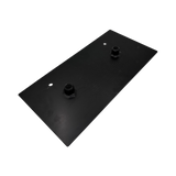 Płyta montażowa odbojnika rampowego 500x250mm malowana proszkowo