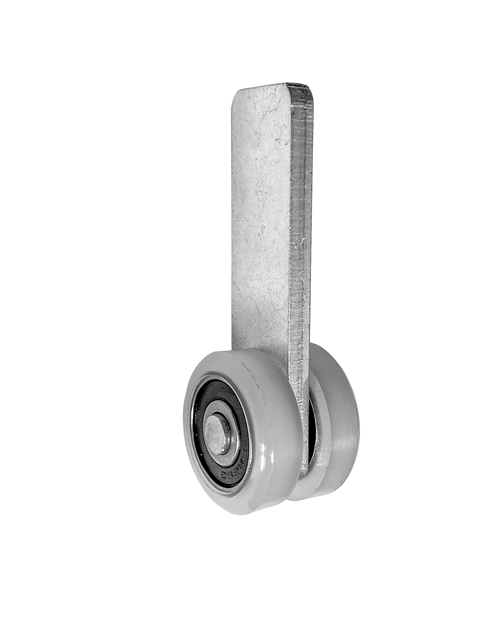 Zestaw do drzwi przesuwnych bramy samonośnej z rolkami profil 30x30