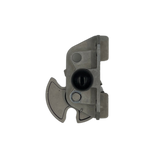 Hörmann 3035093, rygiel obrotowy prawy, widok z tyłu mechanizmu