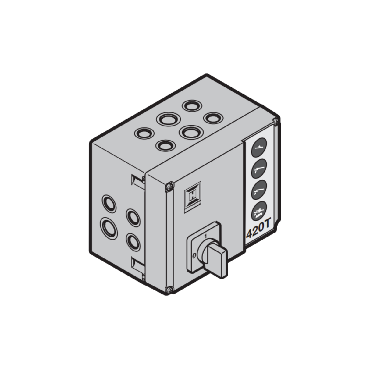 Hörmann 420T centrala sterująca do rampy przeładunkowej, obudowa PCV IP65