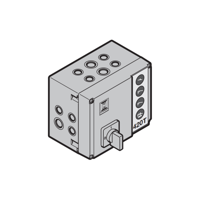 Hörmann 420T centrala sterująca do rampy przeładunkowej, obudowa PCV IP65