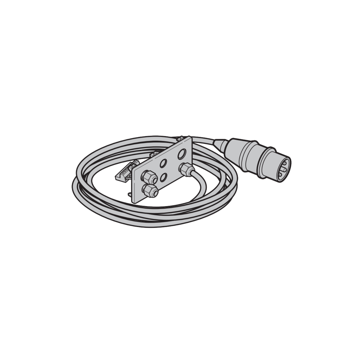 Hörmann kabel sieciowy 230V z wtyczką PCE do centrali 545 560