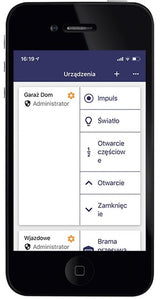 Aplikacja Hörmann BlueSecur do sterowania napędem SupraMatic P4