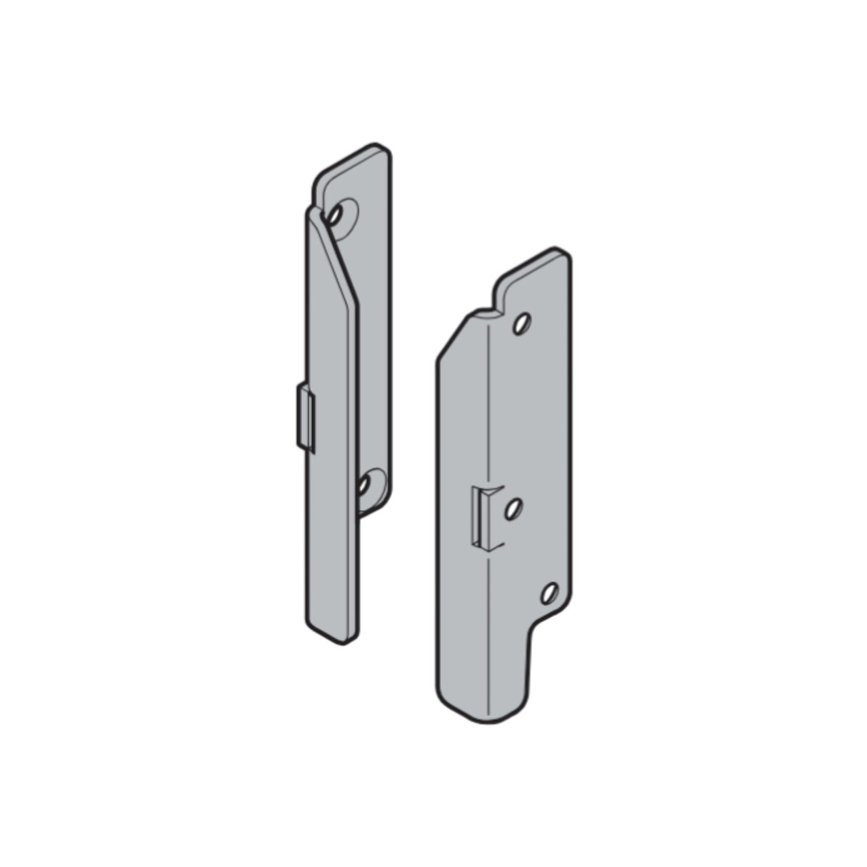Kątownik podporowy RC2 lewy do bramy garażowej Hormann - 3097223