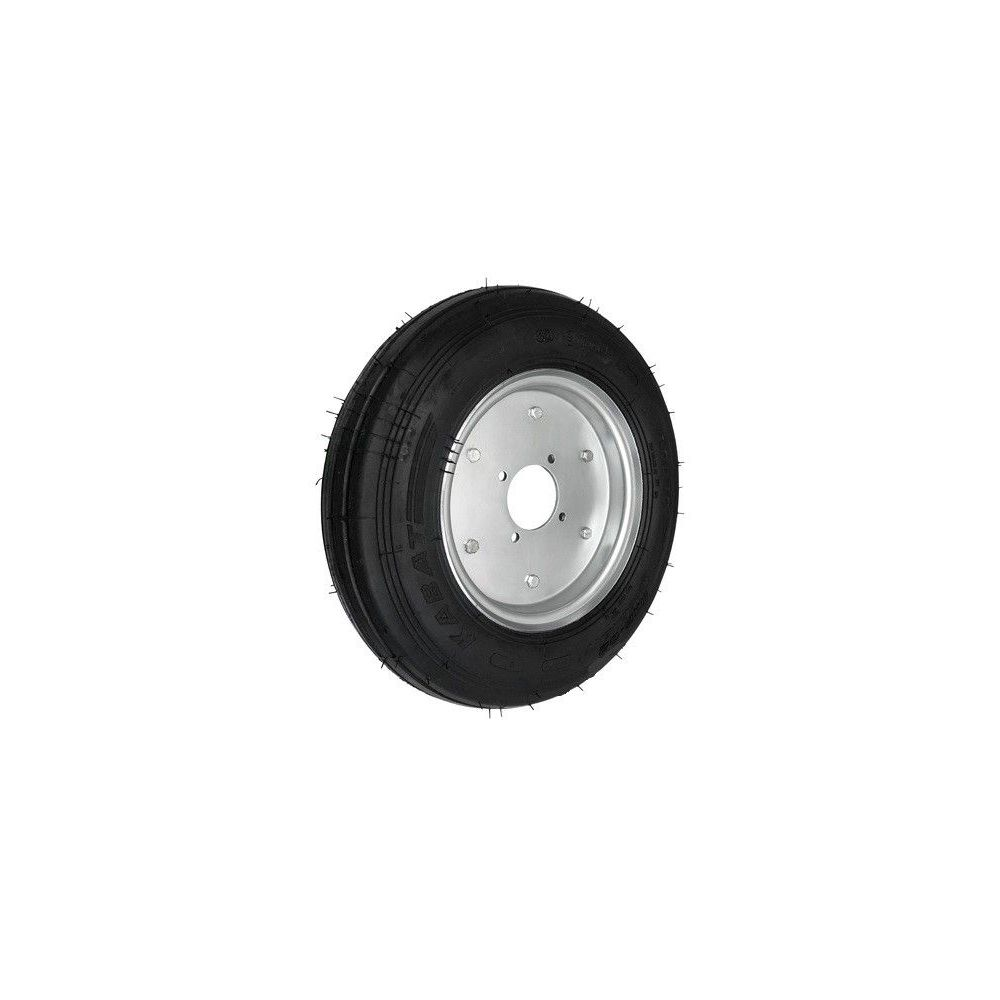 Koło pompowane fi 450mm do taczki, wózka solidne kółko z gumową oponą i dętką - 400X10