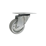 Koło metalowo-gumowe fi 80mm w obudowie skrętnej - 3LS