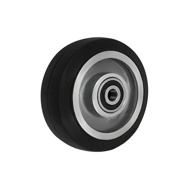 Koło aluminiowo-gumowe 100 mm otwór 10 mm A10GL