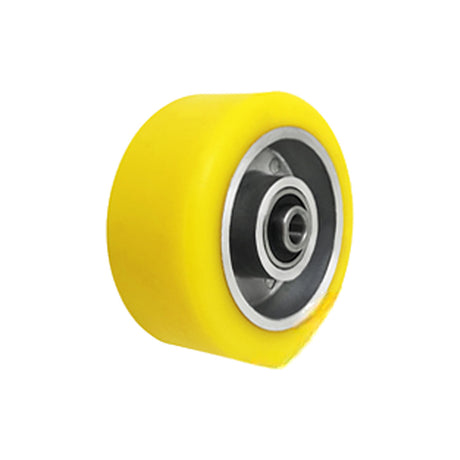 Koło aluminiowo-poliuretanowe 100 mm otwór 12 mm A10P/12