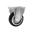 Koło aluminiowo-gumowe 100 mm w obudowie stałej A13G