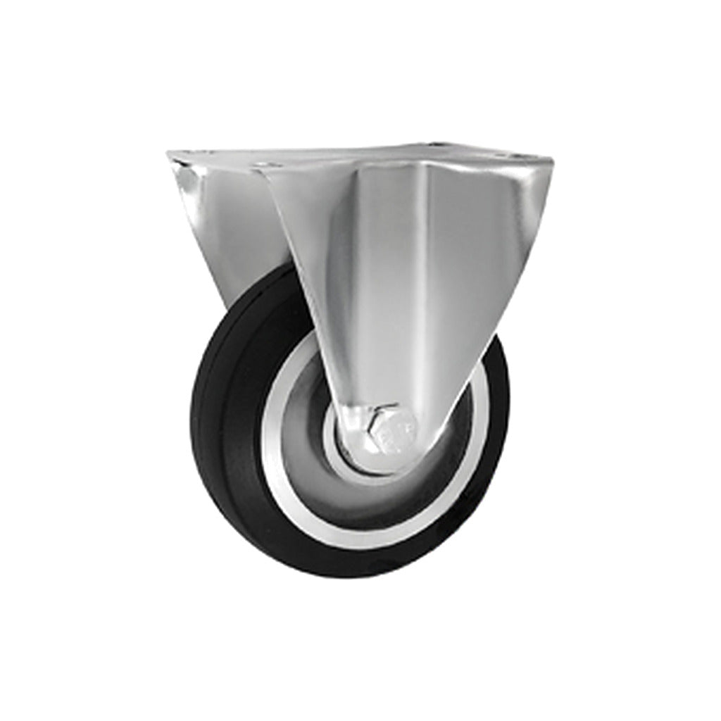 Koło aluminiowo-gumowe 100 mm w obudowie stałej A13G