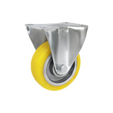 Koło aluminiowo-poliuretanowe 100 mm w obudowie stałej A13P