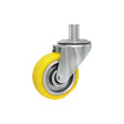 Koło aluminiowo-poliuretanowe 100 mm w obudowie z trzpieniem ø24x35 A14P*24