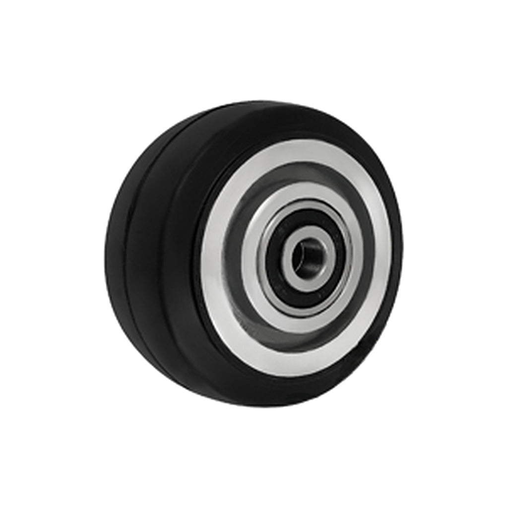 Koło aluminiowo-gumowe 80 mm otwór 10 mm A1GL