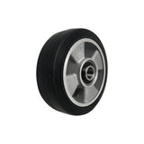 Koło aluminiowo-gumowe 125 mm otwór 10 mm A20G/10