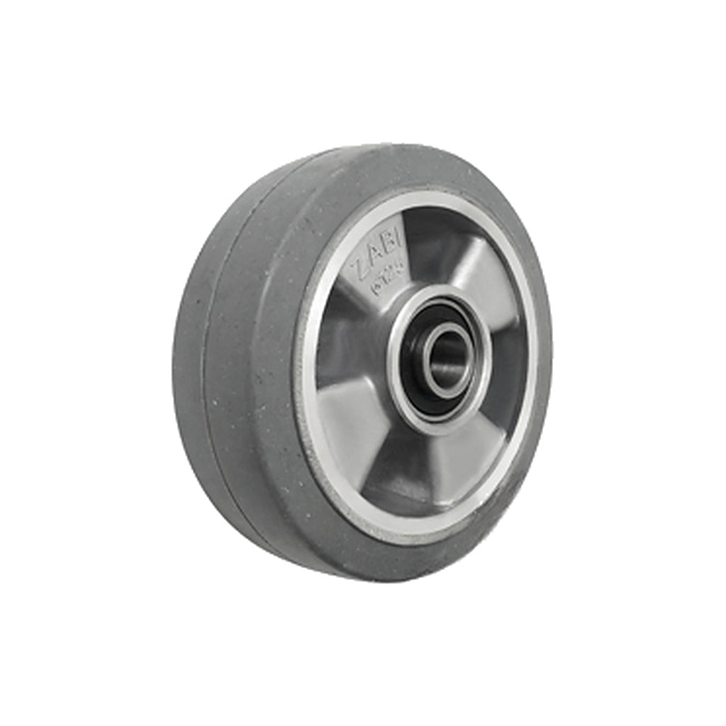 Koło aluminiowo-gumowe 125 mm otwór 20 mm A20GS/20