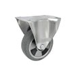 Koło aluminiowo-gumowe 125 mm w obudowie stałej A23GS