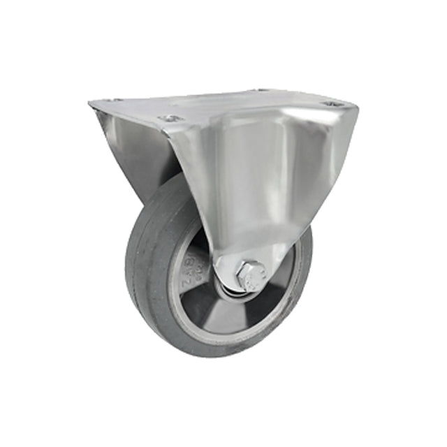 Koło aluminiowo-gumowe 125 mm w obudowie stałej A23GS