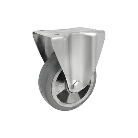 Koło aluminiowo-gumowe 125 mm w obudowie stałej A23GSW