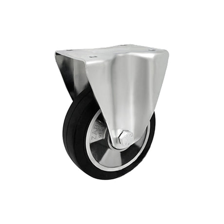 Koło aluminiowo-gumowe 125 mm w obudowie stałej A23GW