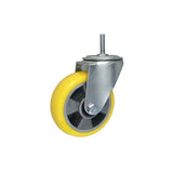 Koło aluminiowo-poliuretanowe 125 mm w obudowie z trzpieniem M10x35 A24MPR*M10