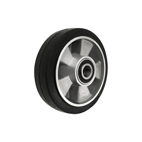 Koło aluminiowo-gumowe 160 mm otwór 25 mm A40G/25