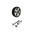 Koło aluminiowo-gumowe 160 mm z zestawem montażowym A41G