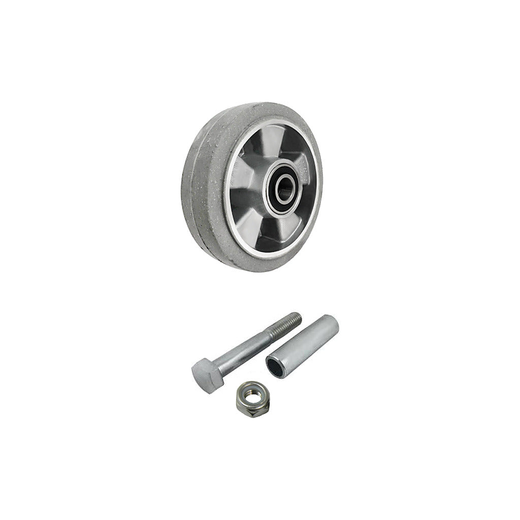 Koło aluminiowo-gumowe 160 mm z zestawem montażowym A41GS