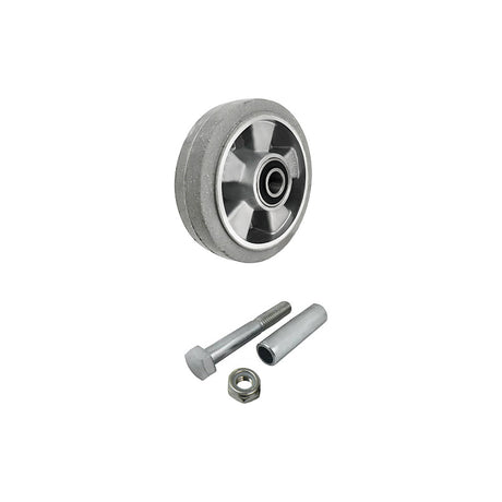 Koło aluminiowo-gumowe 160 mm z zestawem montażowym A41GS