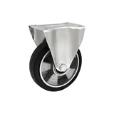 Koło aluminiowo-gumowe 160 mm w obudowie stałej A43G