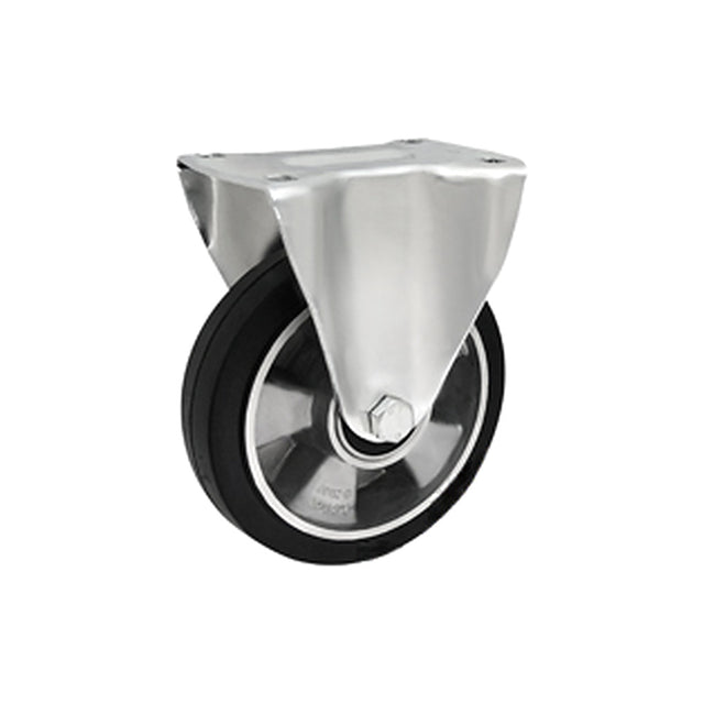 Koło aluminiowo-gumowe 160 mm w obudowie stałej A43G