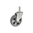 Koło aluminiowo-gumowe 160 mm w obudowie z trzpieniem ø27x65 A44GS*27