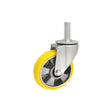 Koło aluminiowo-poliuretanowe 160 mm w obudowie z trzpieniem ø27x65 A44PR*27
