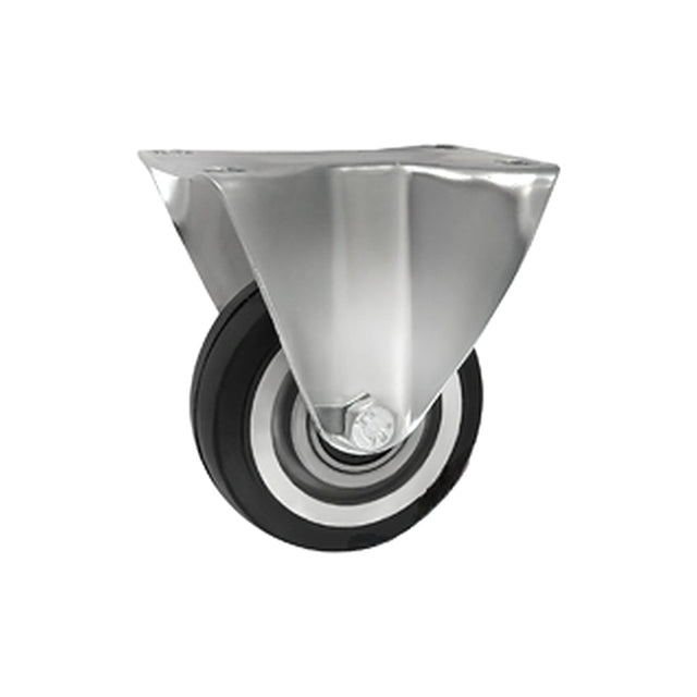 Koło aluminiowo-gumowe 80 mm w obudowie stałej A4G