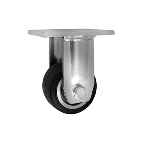 Koło aluminiowo-gumowe 80 mm w obudowie stałej spawanej A4GD